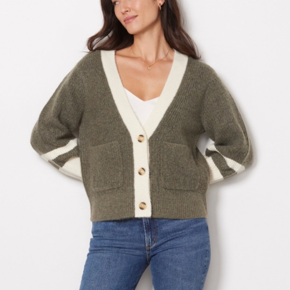 Evereve Desgin History Valarie Cardigan